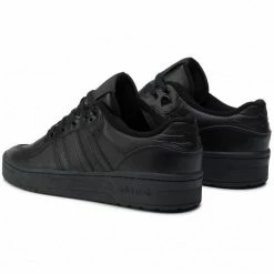 ADIDAS RIVALRY LOW BLACK SNEAKERS