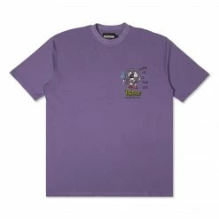 Pasdemer NEW ARRIVALS PAS DE MER - MUCHO CALOR TEE LIGHT PURPLE