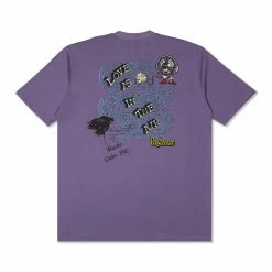 Pasdemer NEW ARRIVALS PAS DE MER - MUCHO CALOR TEE LIGHT PURPLE