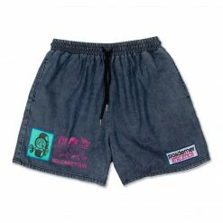 Pasdemer PAS DE MER - ATHLETICS SHORTS DENIM