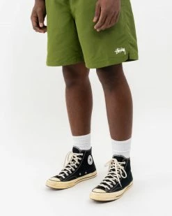 STUSSY STOCK WATER SHORT GREEN APPAREL
