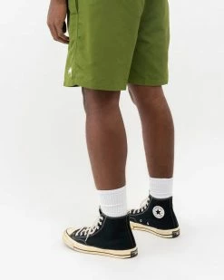 STUSSY STOCK WATER SHORT GREEN APPAREL