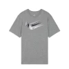 NEW ARRIVALS NIKE - LOGO GREY T SHIRT 2 NEW ARRIVALS NIKE - LOGO GREY T SHIRT