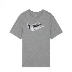 NEW ARRIVALS NIKE - LOGO GREY T SHIRT