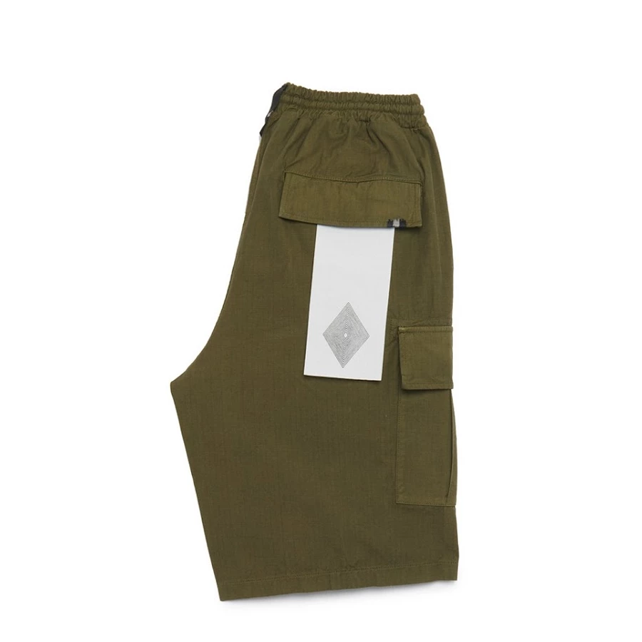 AMISH - BERMUDA CARGO ARMY GREEN NEW ARRIVALS 3 AMISH - BERMUDA CARGO ARMY GREEN NEW ARRIVALS