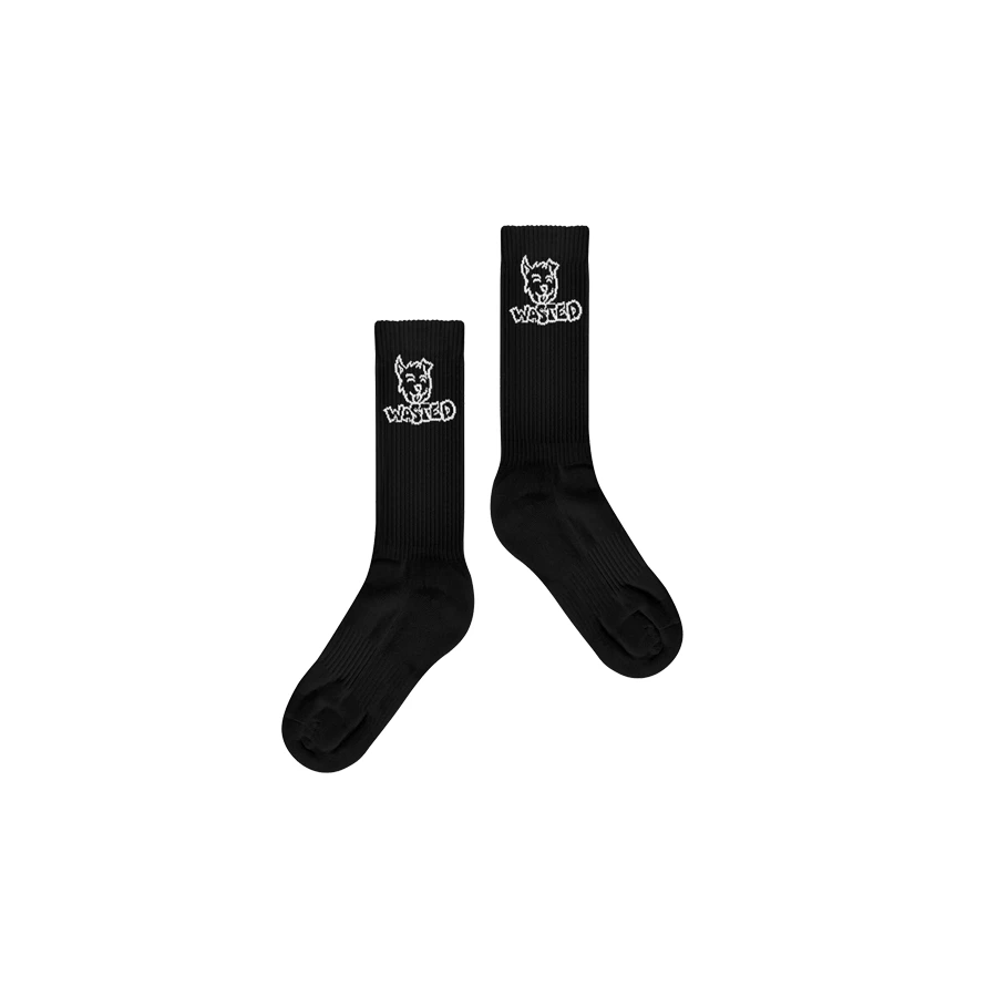 NEW ARRIVALS WASTED PARIS - SOCKS TOON BLACK 4 NEW ARRIVALS WASTED PARIS - SOCKS TOON BLACK