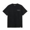 CARHARTT S/S STRUCTURES T-SHIRT - BLACK/ WHITE 1 CARHARTT S/S STRUCTURES T-SHIRT - BLACK/ WHITE