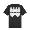ARTE - HEART TEE BLACK NEW ARRIVALS