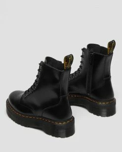 DR.MARTENS JADON BLACK POLISHED SMOOTH 3653