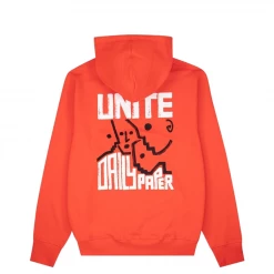 DAILY PAPER - MUSA HOODIE RED