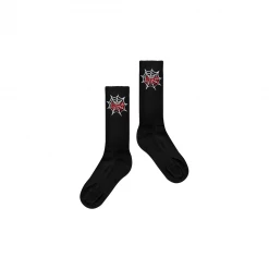 NEW ARRIVALS WASTED PARIS - SOCKS WITCH BLACK
