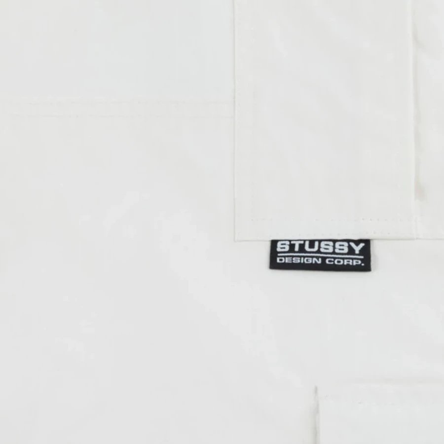 NEW ARRIVALS STUSSY - NYLON RIPSTOP SURPLUS CARGO WHITE 5 NEW ARRIVALS STUSSY - NYLON RIPSTOP SURPLUS CARGO WHITE