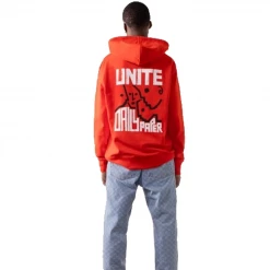 DAILY PAPER - MUSA HOODIE RED