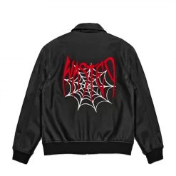 NEW ARRIVALS WASTED PARIS - WITCH FAUX LEATHER GIACCA BLACK