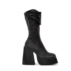 NAMILIA - PLATFORM BOOT MATTE BLACK