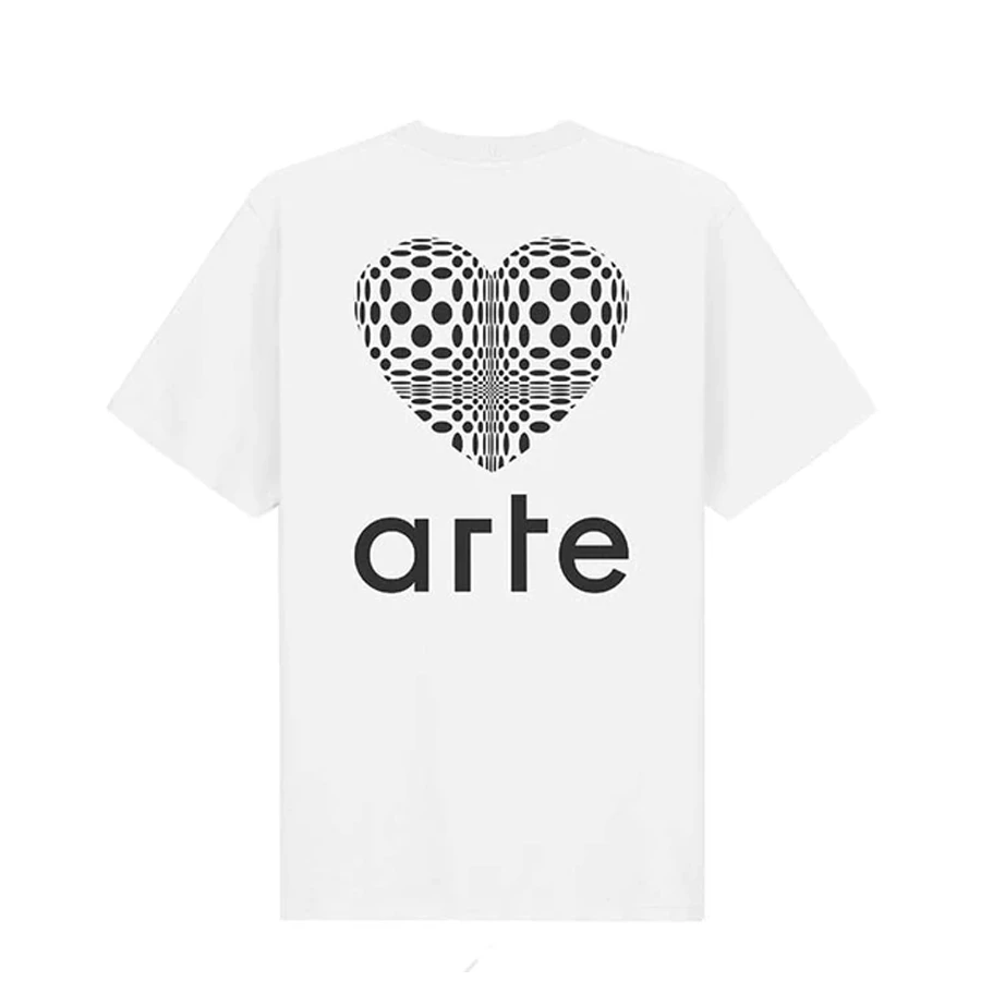 NEW ARRIVALS ARTE- TZARA HEART TEE WHITE 3 NEW ARRIVALS ARTE- TZARA HEART TEE WHITE