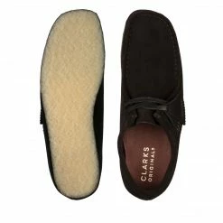 NEW ARRIVALS CLARK'S WALLABEE - BLACK SUEDE 8 NEW ARRIVALS CLARK'S WALLABEE - BLACK SUEDE