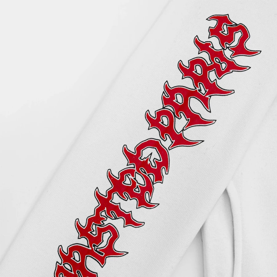 NEW ARRIVALS WASTED PARIS - HOODIE DARKNESS WHITE 5 NEW ARRIVALS WASTED PARIS - HOODIE DARKNESS WHITE