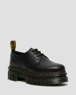 Dr.martens DR MARTENS AUDRICK NAPPA LEATHER PLATFORM SHOES NEW ARRIVALS