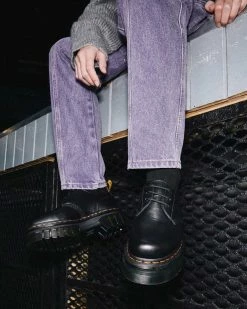 Dr.martens DR MARTENS AUDRICK NAPPA LEATHER PLATFORM ANKLE BOOTS NEW ARRIVALS