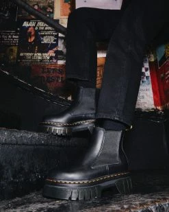 Dr.martens DR MARTENS AUDRICK NAPPA LEATHER PLATFORM ANKLE BOOTS NEW ARRIVALS