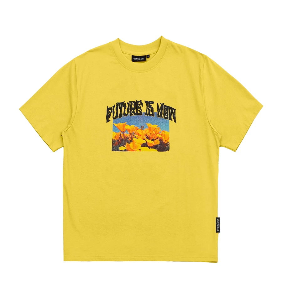 WASTED PARIS - BASIC FUTUR YELLOW T-SHIRT 3 WASTED PARIS - BASIC FUTUR YELLOW T-SHIRT