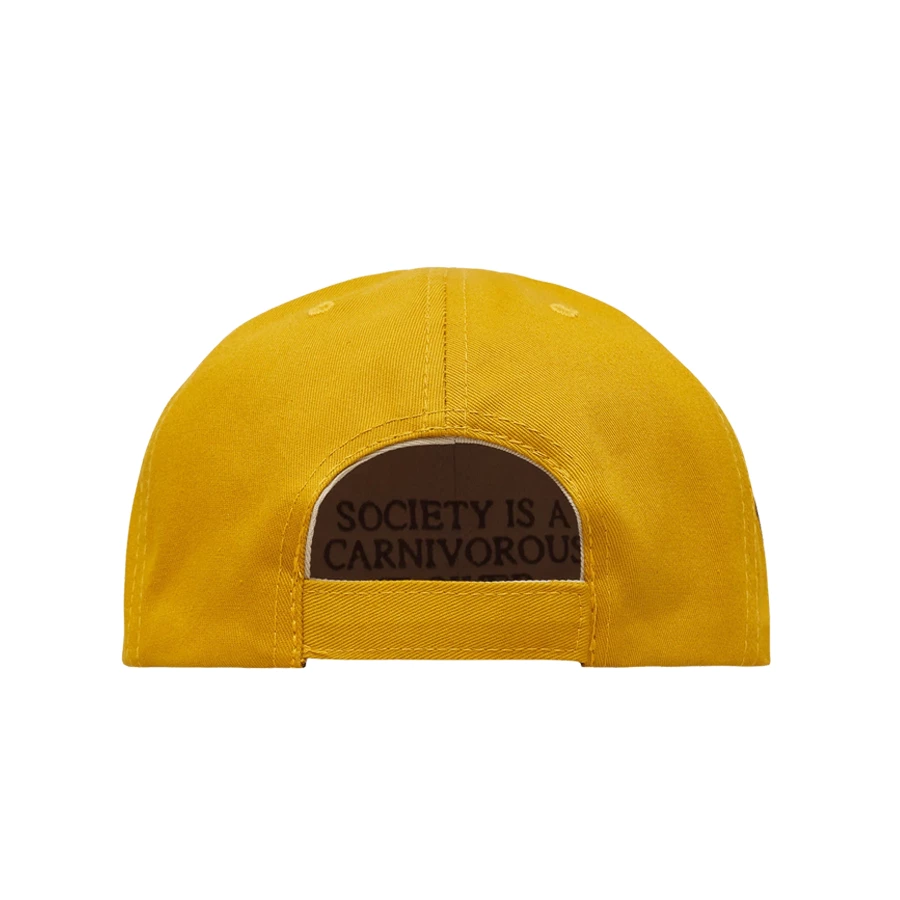 PLEASURES - CARNIVORE REVERSIBLE HAT MUSTARD 6 PLEASURES - CARNIVORE REVERSIBLE HAT MUSTARD