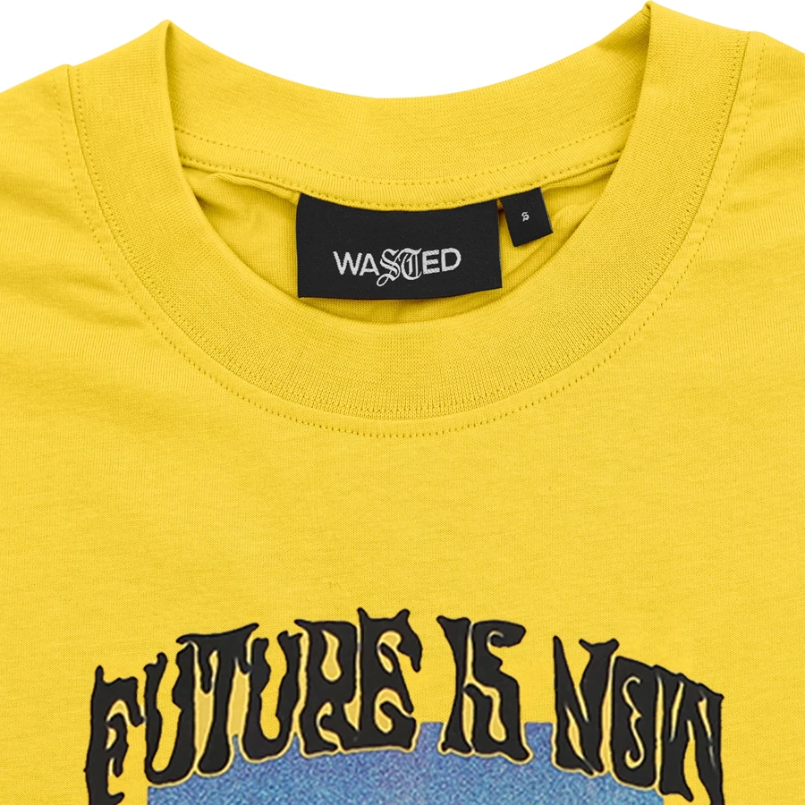 WASTED PARIS - BASIC FUTUR YELLOW T-SHIRT 4 WASTED PARIS - BASIC FUTUR YELLOW T-SHIRT