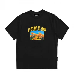 WASTED PARIS - BASIC FUTUR BLACK T-SHIRT
