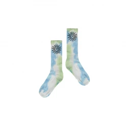 WASTED PARIS - SOCKS MARBLE DYE BLUE/YELLOW