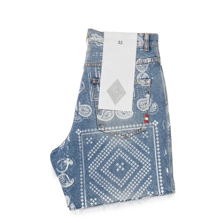 AMISH - BERMUDA BERNIE DENIM BANDANA NEW ARRIVALS 4 AMISH - BERMUDA BERNIE DENIM BANDANA NEW ARRIVALS