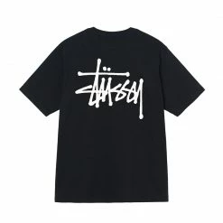 Stüssy STUSSY BASIC TEE BLACK