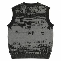 TAKA ORIGINAL [ ETERNET 001 ] GLITCH PATTERN LOGO KINT VEST NEW ARRIVALS