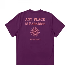 NEW ARRIVALS WASTED PARIS - T SHIRT PARADISE ROYAL PURPLE