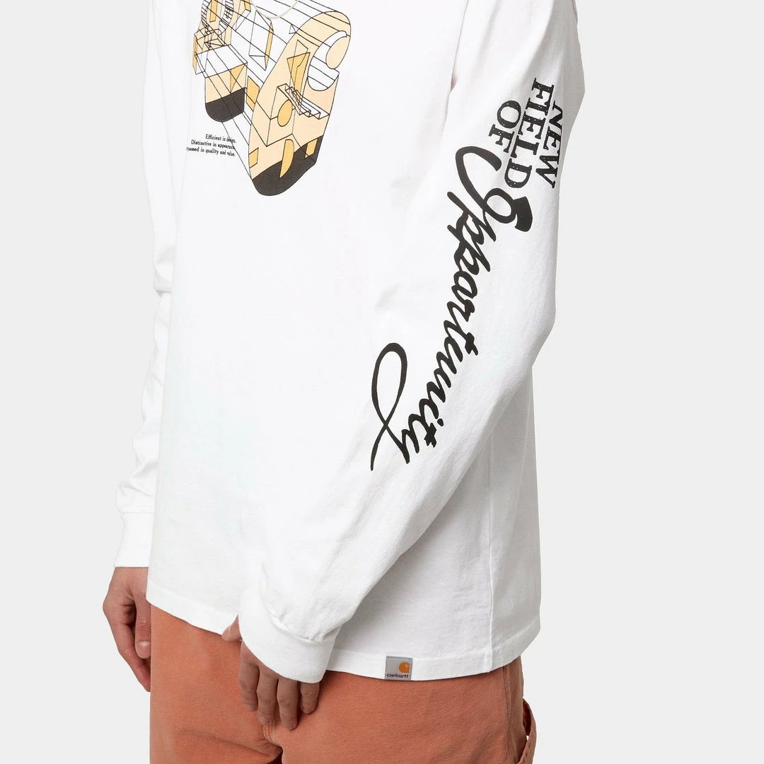 CARHARTT L/S LIVING T-SHIRT - WHITE NEW ARRIVALS 7 CARHARTT L/S LIVING T-SHIRT - WHITE NEW ARRIVALS