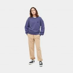 CARHARTT W' NELSON SWEATSHIRT - RAZZMIC 7 CARHARTT W' NELSON SWEATSHIRT - RAZZMIC