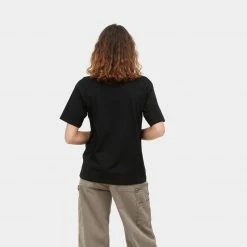 CARHARTT W' S/S CHASE T-SHIRT - BLACK/GOLD 6 CARHARTT W' S/S CHASE T-SHIRT - BLACK/GOLD