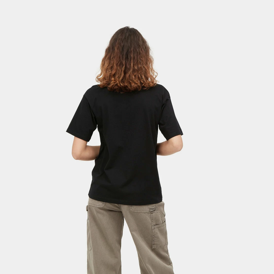 CARHARTT W' S/S CHASE T-SHIRT - BLACK/GOLD 4 CARHARTT W' S/S CHASE T-SHIRT - BLACK/GOLD