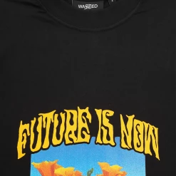WASTED PARIS - BASIC FUTUR BLACK T-SHIRT