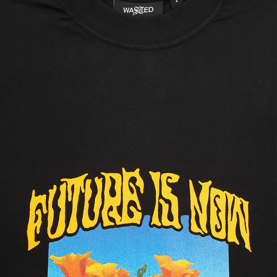 WASTED PARIS - BASIC FUTUR BLACK T-SHIRT 4 WASTED PARIS - BASIC FUTUR BLACK T-SHIRT