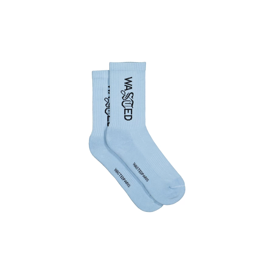 NEW ARRIVALS WASTED PARIS - WOMAN SOCKS SIGNATURE AIR BLUE 3 NEW ARRIVALS WASTED PARIS - WOMAN SOCKS SIGNATURE AIR BLUE
