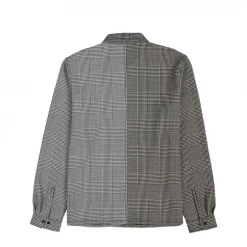 PLEASURES - BLACK CHASE PLAID BUTTON DOWN