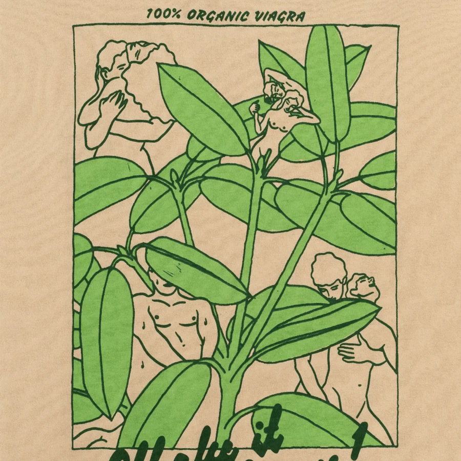 CARNE BOLLENTE - MAKE IT GROW T SHIRT BEIGE NEW ARRIVALS 5 CARNE BOLLENTE - MAKE IT GROW T SHIRT BEIGE NEW ARRIVALS