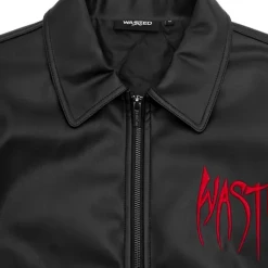 NEW ARRIVALS WASTED PARIS - WITCH FAUX LEATHER GIACCA BLACK 8 NEW ARRIVALS WASTED PARIS - WITCH FAUX LEATHER GIACCA BLACK