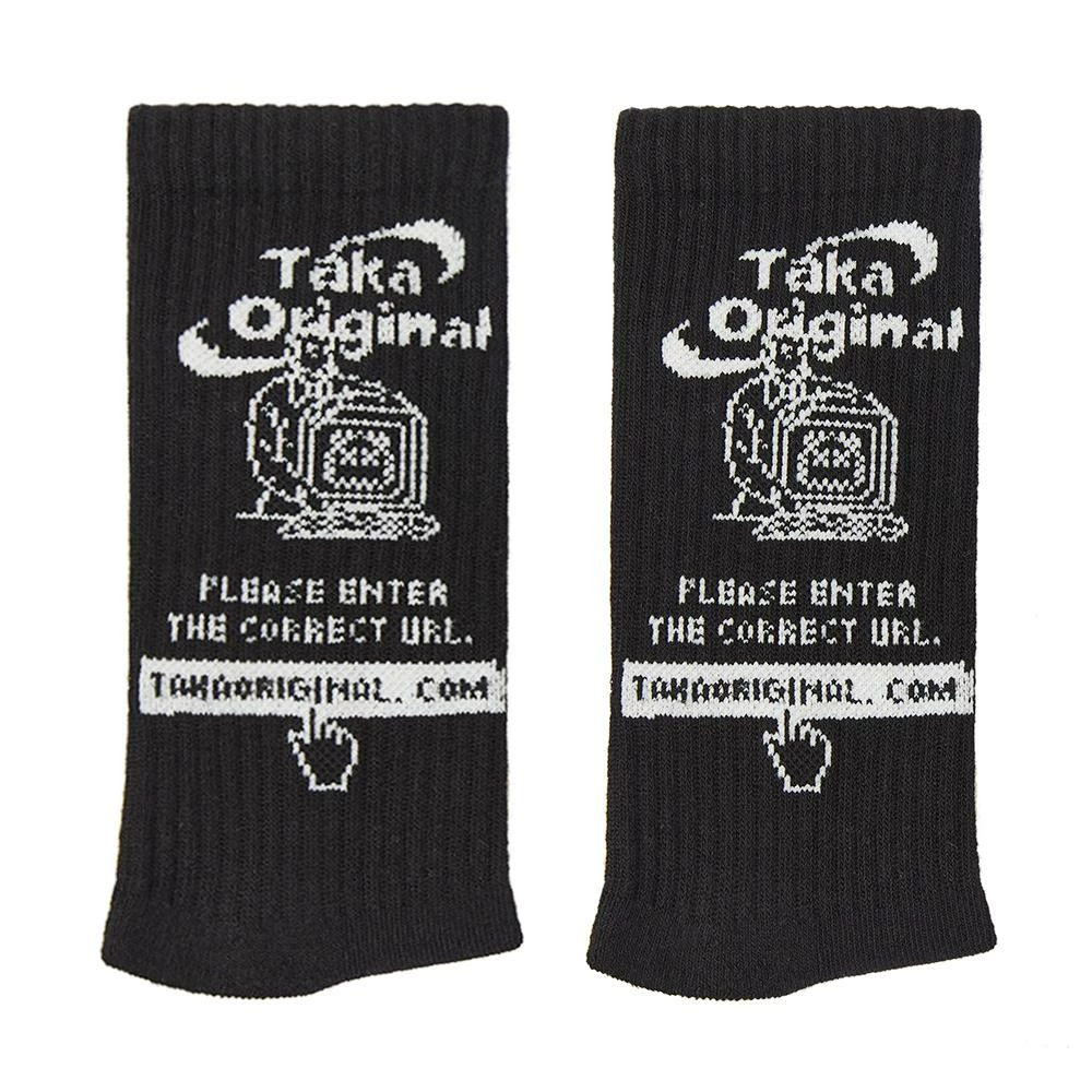 TAKA ORIGINAL MOODY BOB RETRO SOCKS 4 TAKA ORIGINAL MOODY BOB RETRO SOCKS