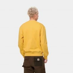 NEW ARRIVALS CARHARTT POCKET SWEATSHIRT - POPSICLE