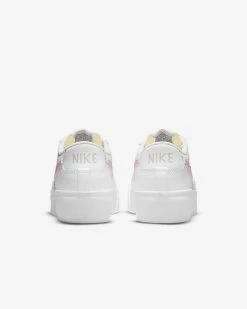 NIKE BLAZER LOW PLATFORM WHITE/PINK GLAZE