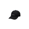NEW ARRIVALS CARHARTT WIP - CANVAS SCRIPT CAP BLACK/WHITE 2 NEW ARRIVALS CARHARTT WIP - CANVAS SCRIPT CAP BLACK/WHITE