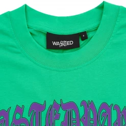 Wastedparis NEW ARRIVALS WASTED PARIS - T SHIRT KINGDOM LINE GREEN
