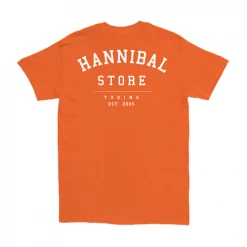 Hannibal Store HANNIBAL SPECIALS HANNIBAL CLASSIC TEE ORANGE